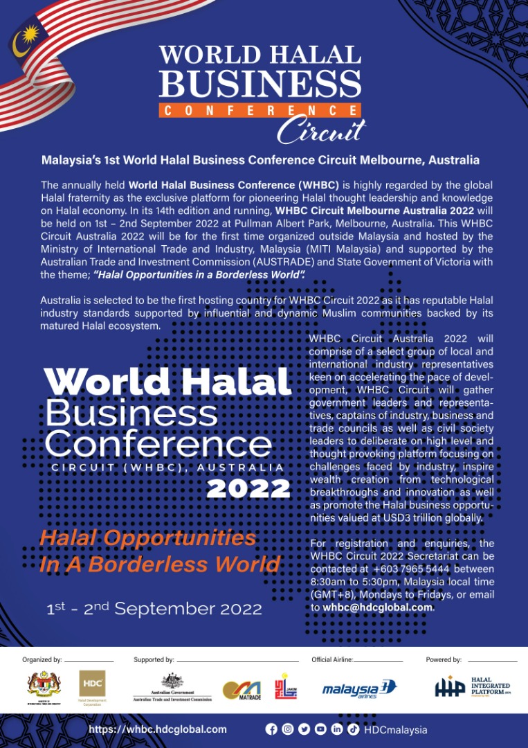 About WHBC World Halal Business Conference